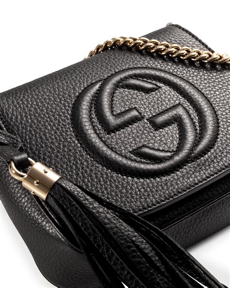 gucci side bag womens black|gucci crossbody bag women's.